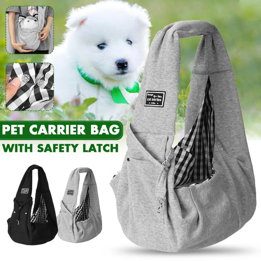 Pet Carrier Sling Bag – Comfortable Shoulder Tote for Cats & Small Dogs