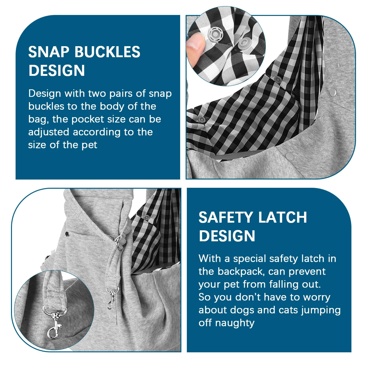 Pet Carrier Sling Bag – Comfortable Shoulder Tote for Cats & Small Dogs